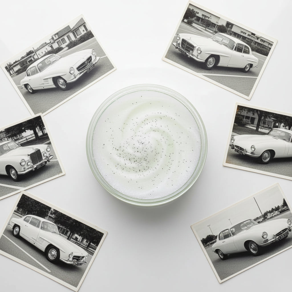 Foreign White Salt Scrub