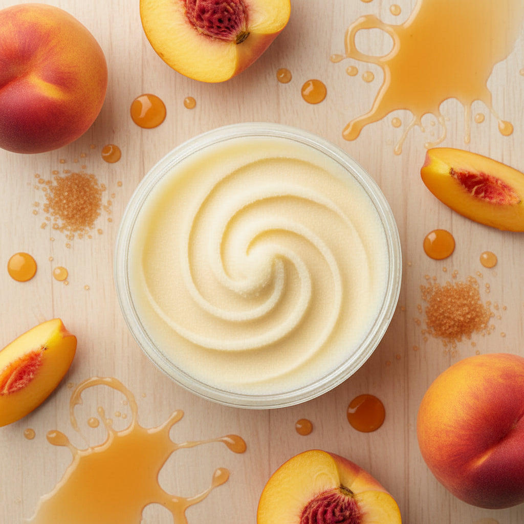 Pretty in Peach Sugar Scrub