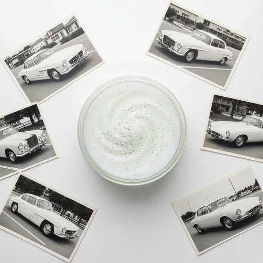 Foreign White Salt Scrub