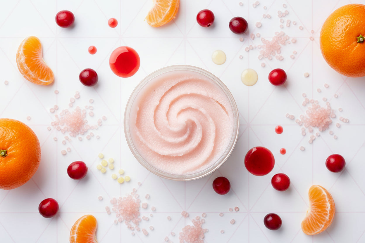 Crushed Cranberry Sugar Scrub